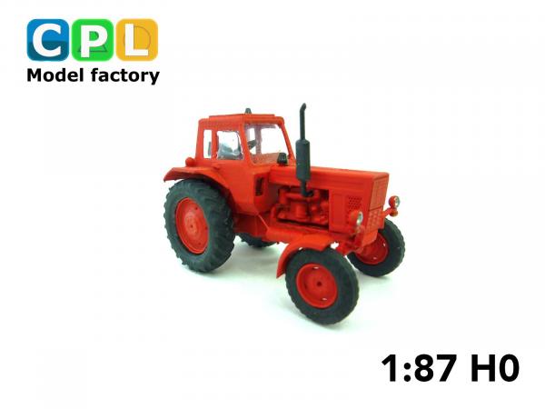 Traktor Belaruss MTS-80L kleine Kabine rot Bj 1982